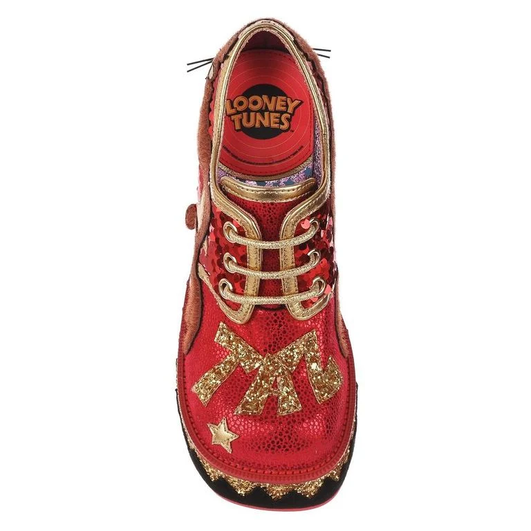 Irregular Choice Frauen Looney Tunes Tasmanischer Wirbelwind-High Heel