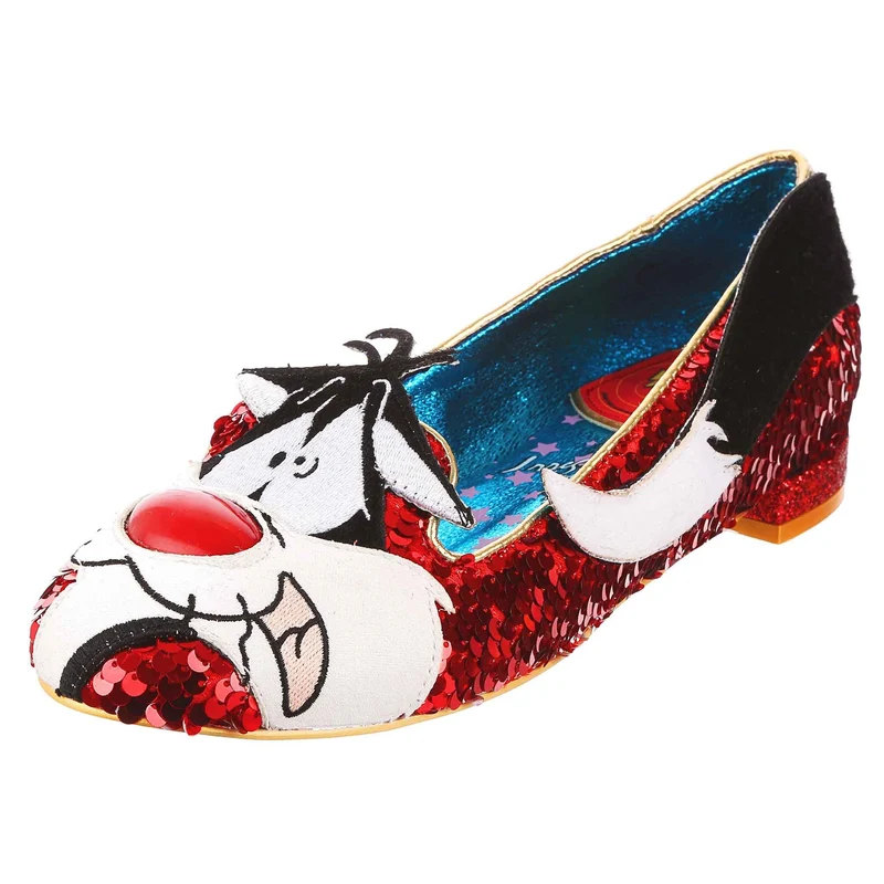 Irregular Choice Frauen Looney Tunes I Tawt I Taw A Puddy Cat Flats