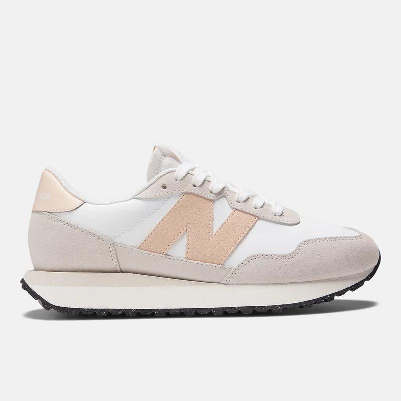 New Balance Damen 237 Fashion Trainer – Weiß / Vintage Rose