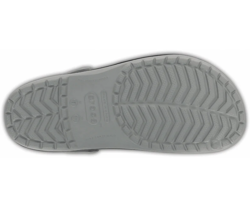 Crocs Unisex Crocband Clog – Hellgrau / Marineblau