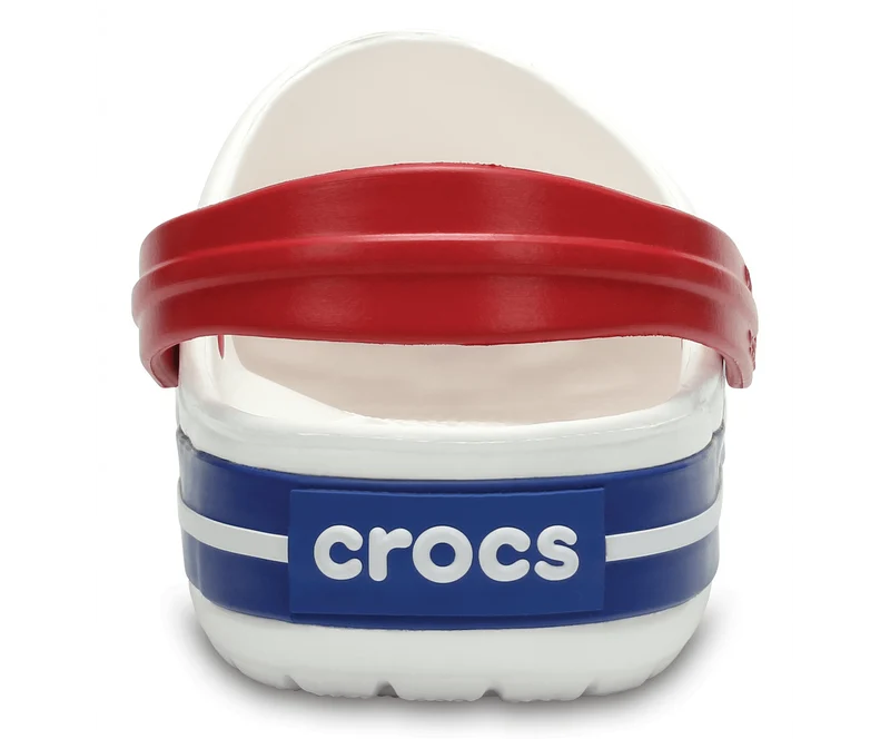 Crocs Unisex Crocband Clog – Weiß / Blau