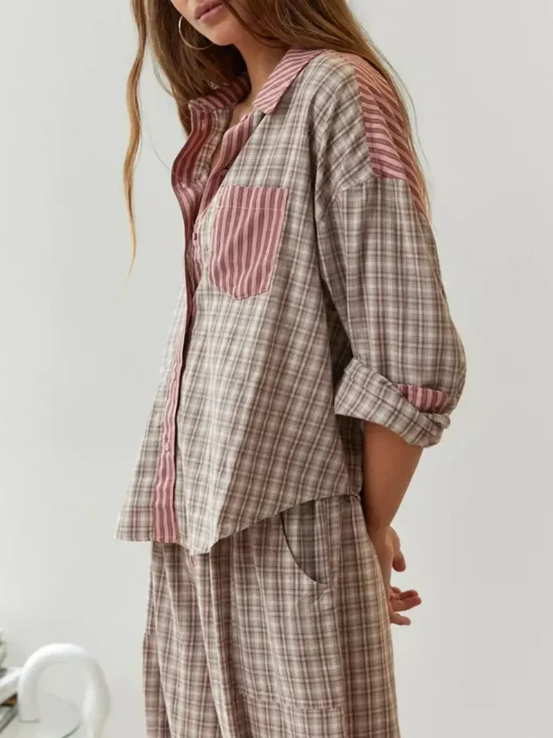 Payton Traumhafter Pyjama-Set | Rosa