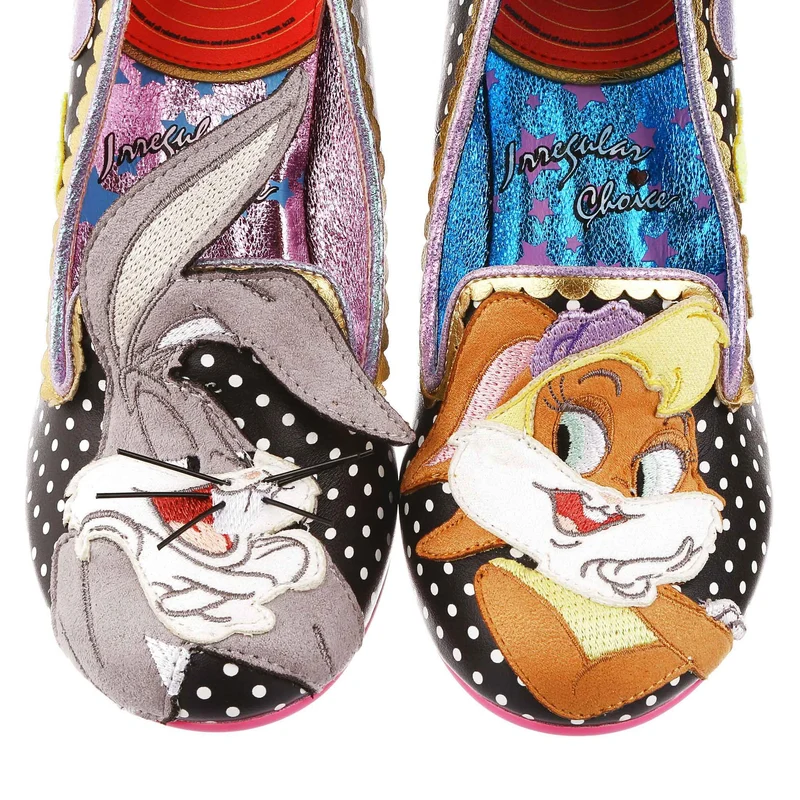 Irregular Choice Frauen Looney Tunes Bunny Love High Heel