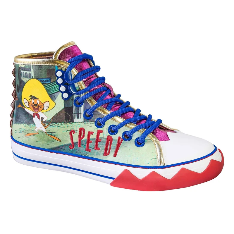 Irregular Choice Frauen Looney Tunes Arriba Arriba High-Top-Trainer