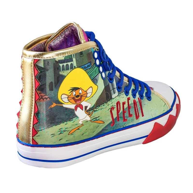 Irregular Choice Frauen Looney Tunes Arriba Arriba High-Top-Trainer