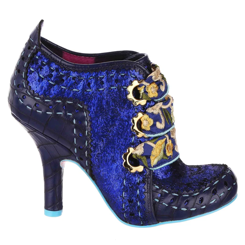 Irregular Choice Damen Abigails Flower Party High Heel - Blau