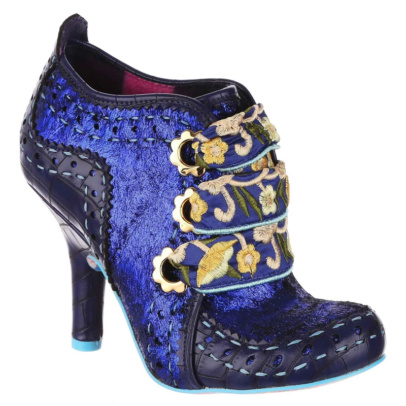 Irregular Choice Damen Abigails Flower Party High Heel - Blau