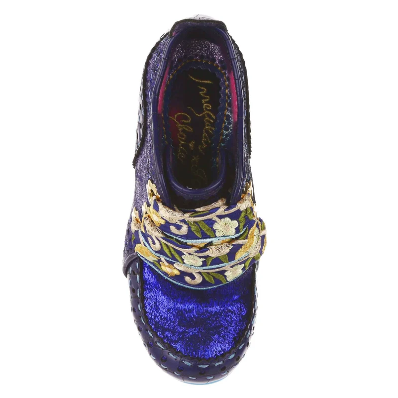Irregular Choice Damen Abigails Flower Party High Heel - Blau