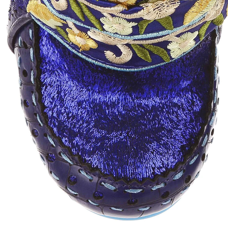 Irregular Choice Damen Abigails Flower Party High Heel - Blau