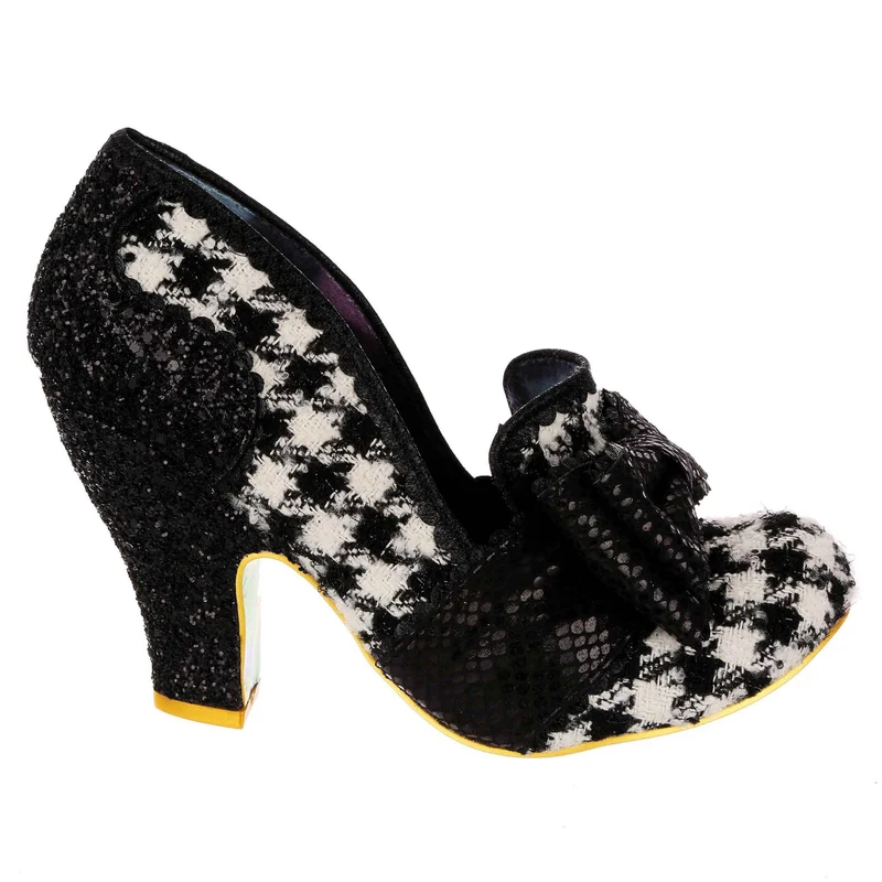 Irregular Choice Damen All The Time High Heel - Schwarz
