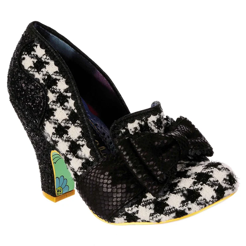Irregular Choice Damen All The Time High Heel - Schwarz