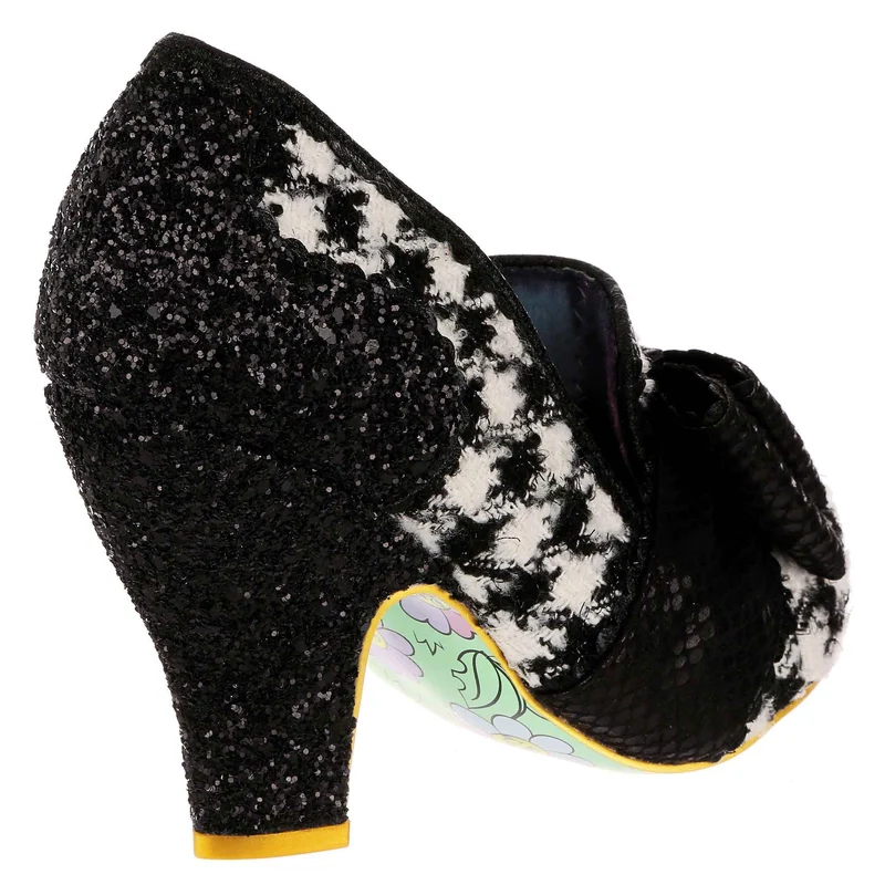 Irregular Choice Damen All The Time High Heel - Schwarz