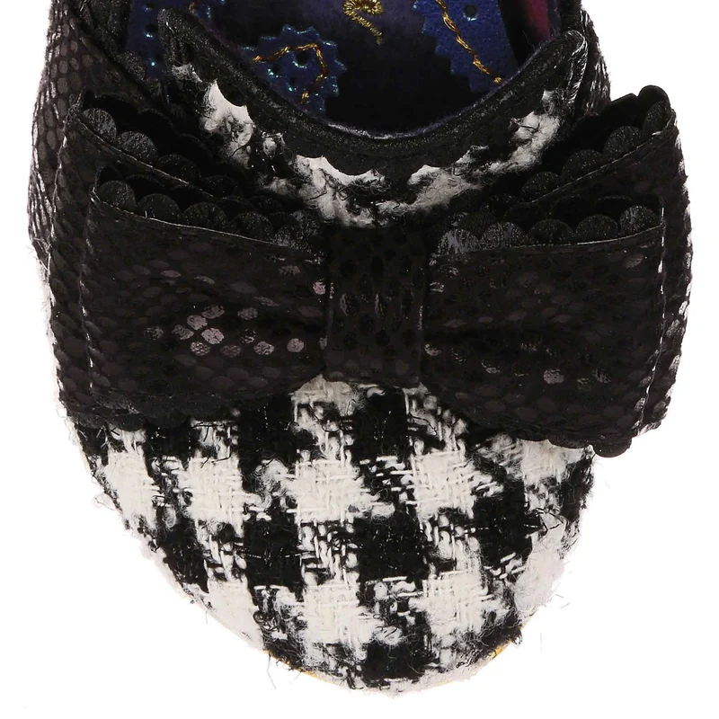 Irregular Choice Damen All The Time High Heel - Schwarz