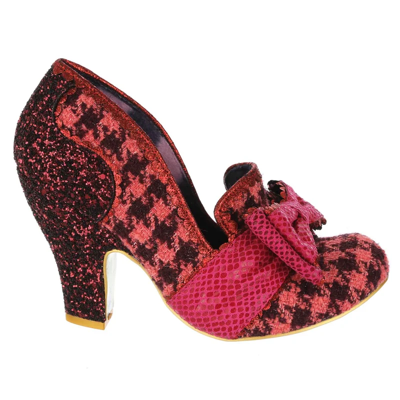Irregular Choice Damen All The Time High Heel - Rot