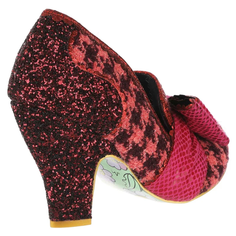 Irregular Choice Damen All The Time High Heel - Rot