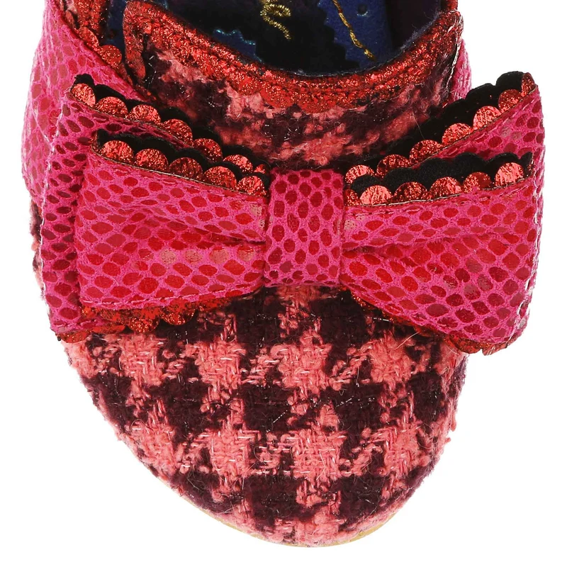 Irregular Choice Damen All The Time High Heel - Rot
