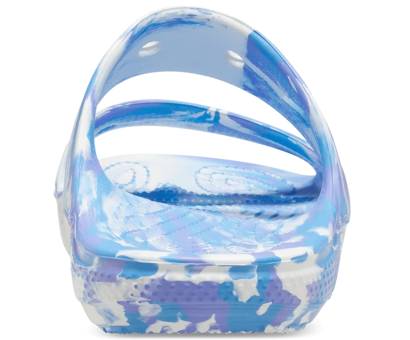 Crocs Klassische marmorierte Unisex-Sandale – Oxygen
