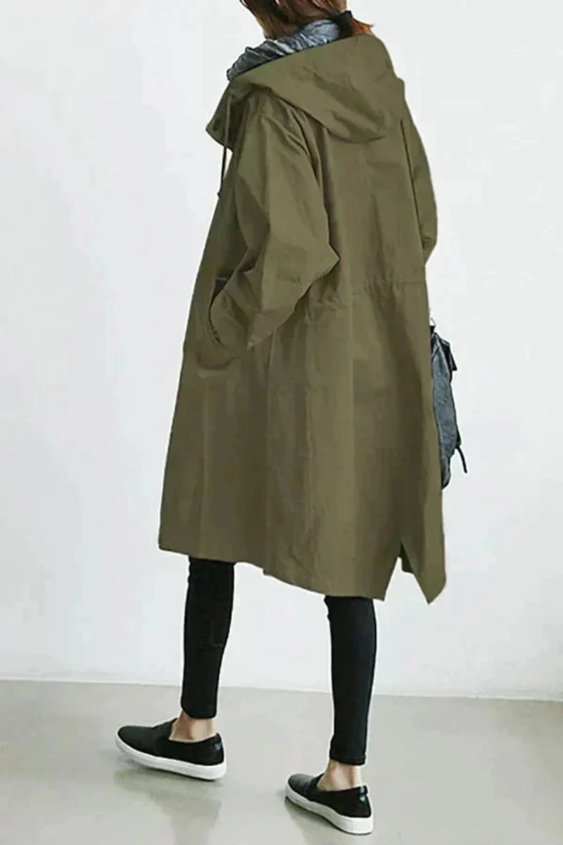 Dolly Stilvoller Trenchcoat | Oliv