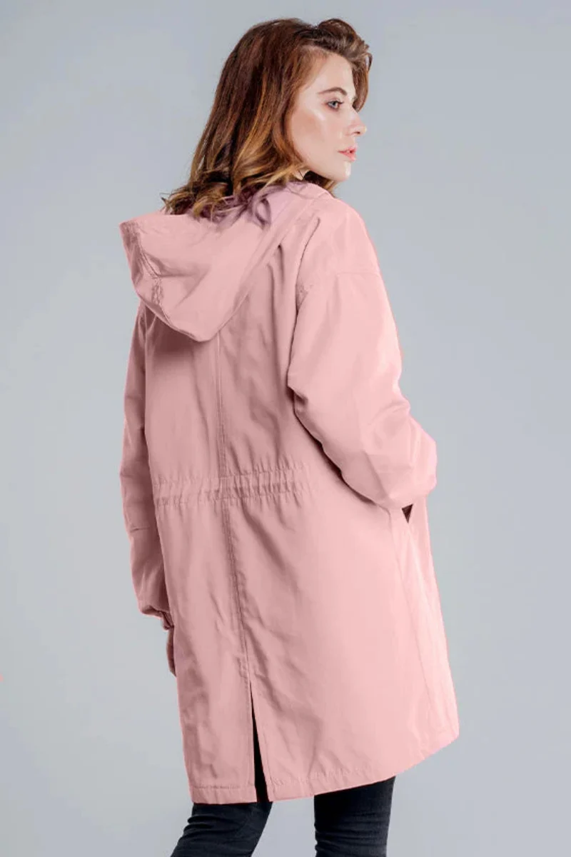 Dolly Stilvoller Trenchcoat | Rosa