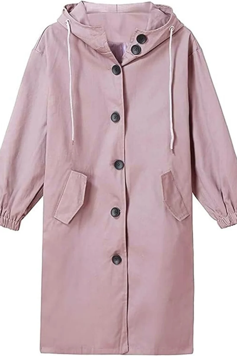 Dolly Stilvoller Trenchcoat | Rosa