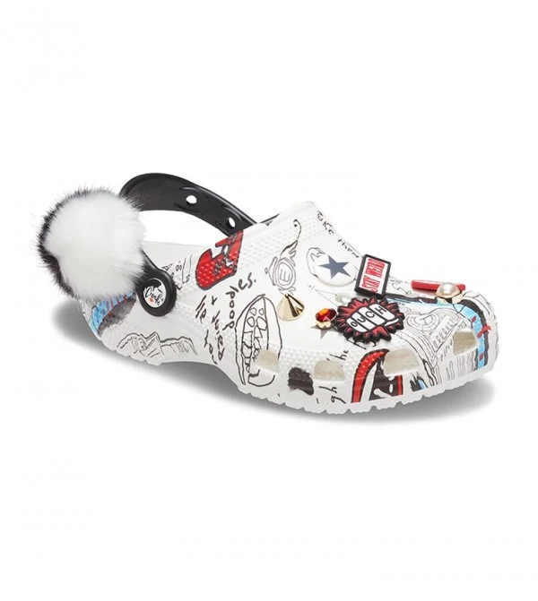 Crocs Damen Cruella II Jibbitz Clog – Weiß