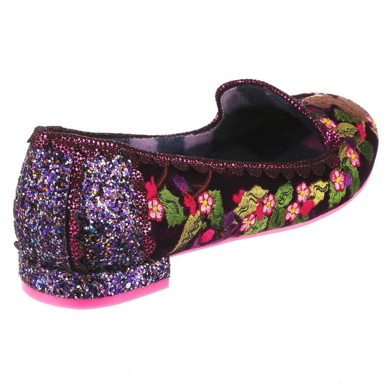 Irregular Choice Damen Have a Mice Day Flat – Lila
