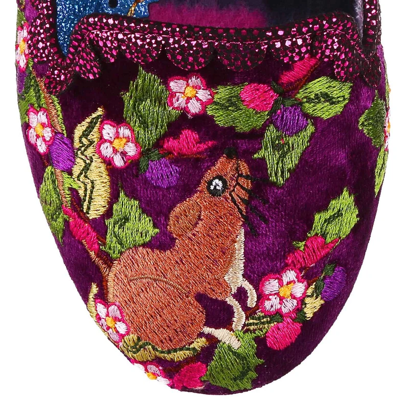 Irregular Choice Damen Have a Mice Day Flat – Lila