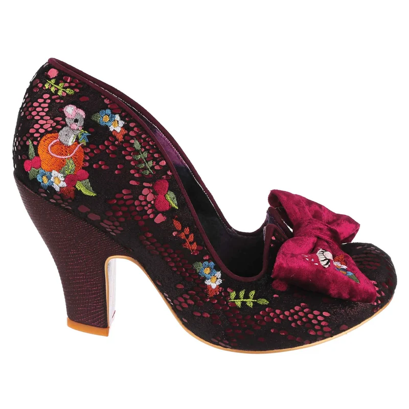 Irregular Choice Damen Alle Friends Together High Heel – Rot