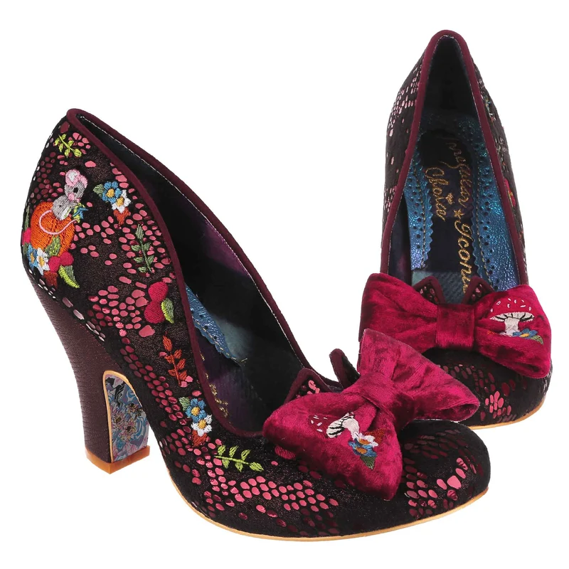 Irregular Choice Damen Alle Friends Together High Heel – Rot