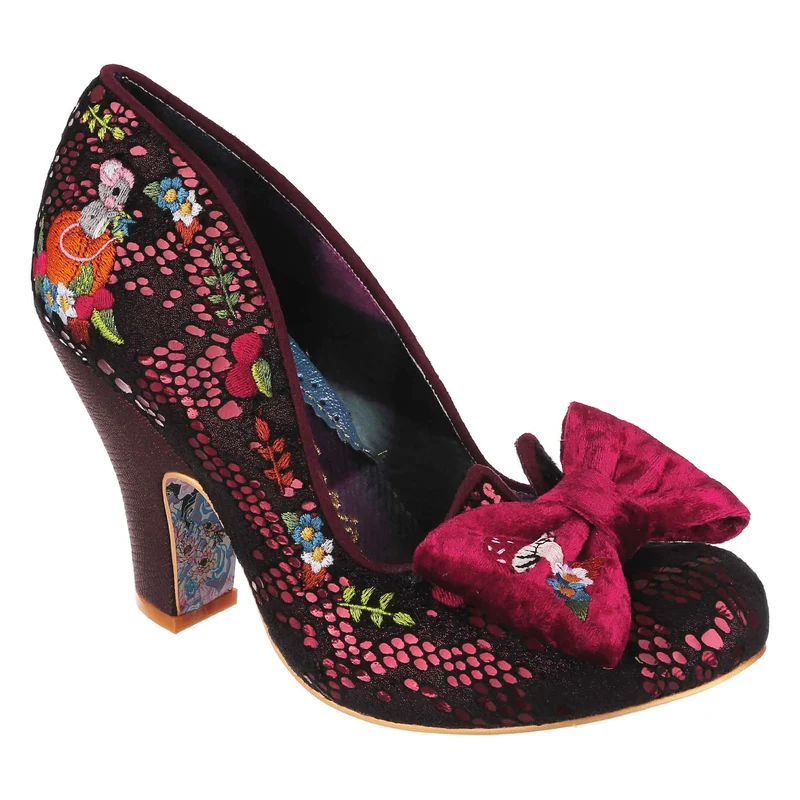 Irregular Choice Damen Alle Friends Together High Heel – Rot