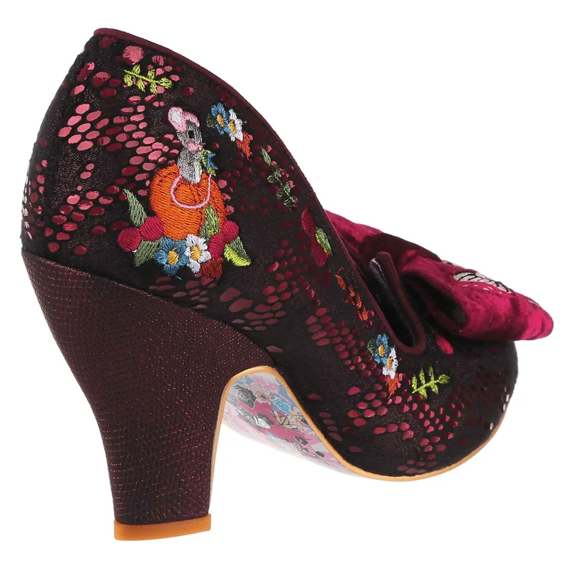 Irregular Choice Damen Alle Friends Together High Heel – Rot