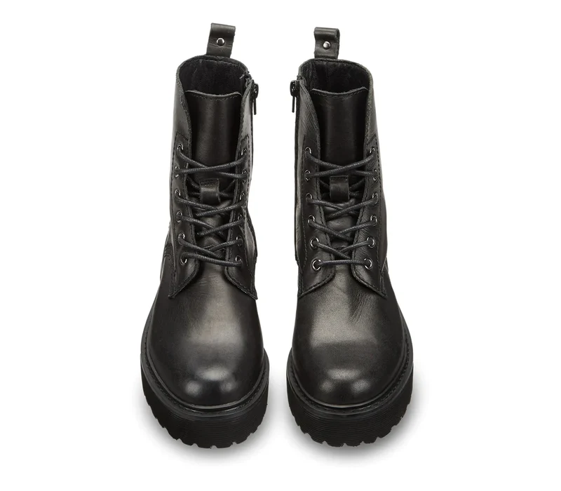 Cult Damen Slash 1814 Lederstiefel - Schwarz