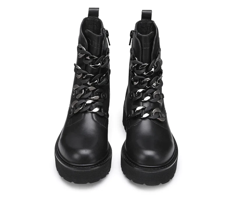 Cult Damen Slash 3489 Lederstiefel - Schwarz