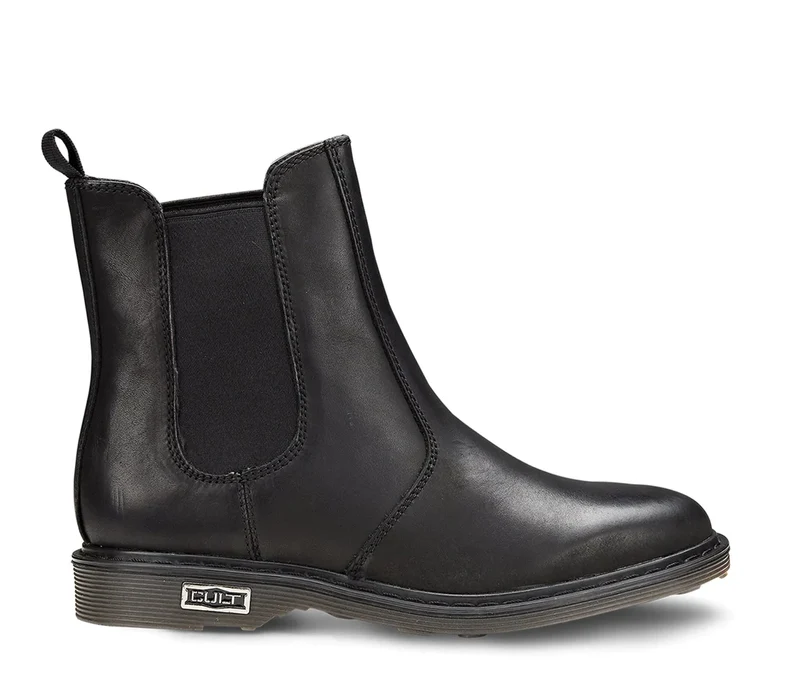Cult Damen Sabbath 484 Lederstiefelette - Schwarz