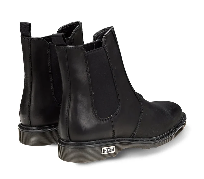 Cult Damen Sabbath 484 Lederstiefelette - Schwarz