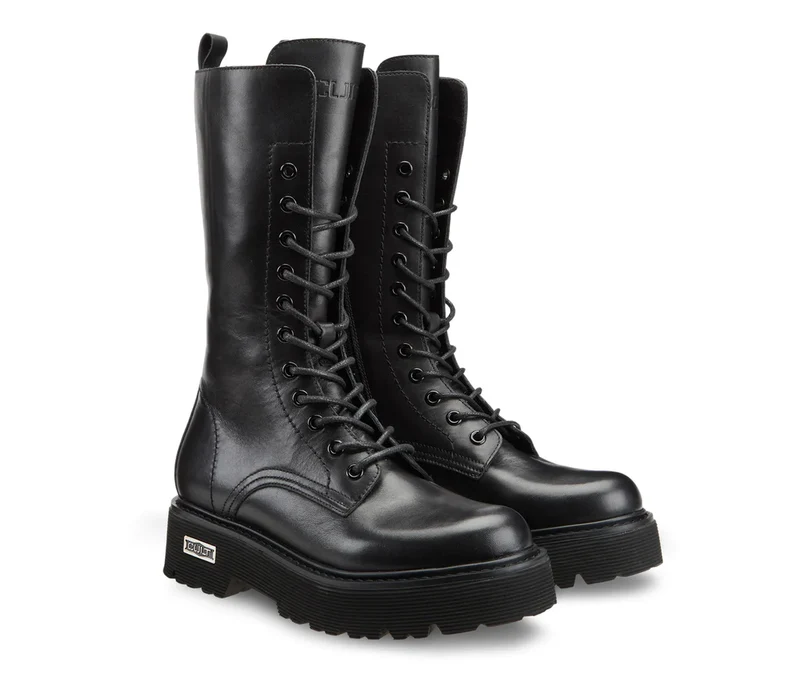 Cult Damen Slash 3324 Lederstiefel - Schwarz