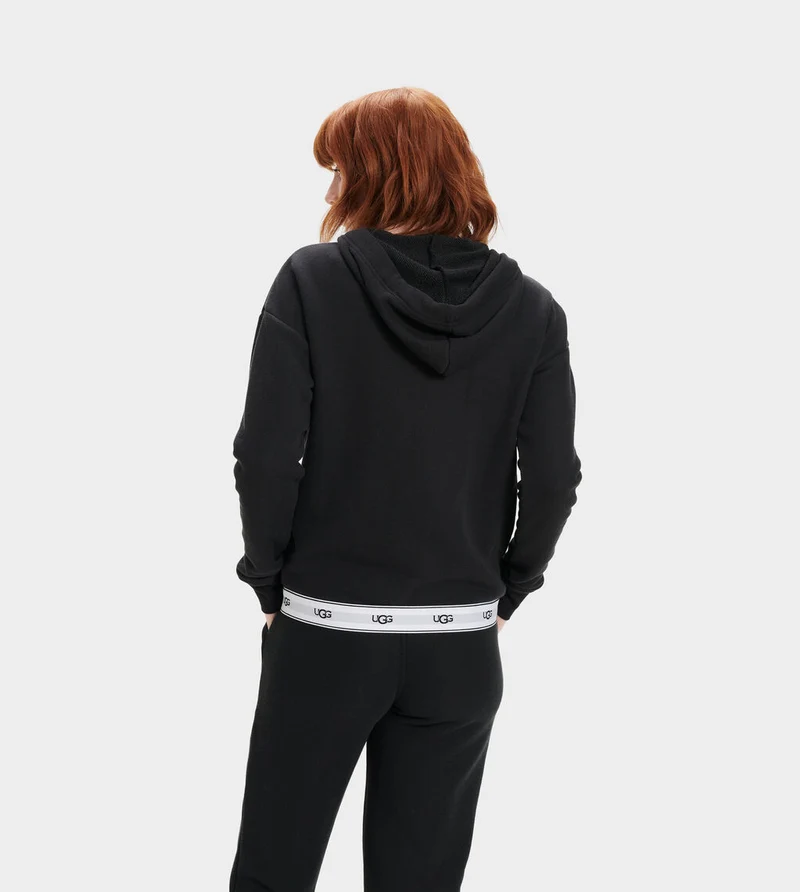 UGG Damen Sena Kapuzenpullover – Schwarz