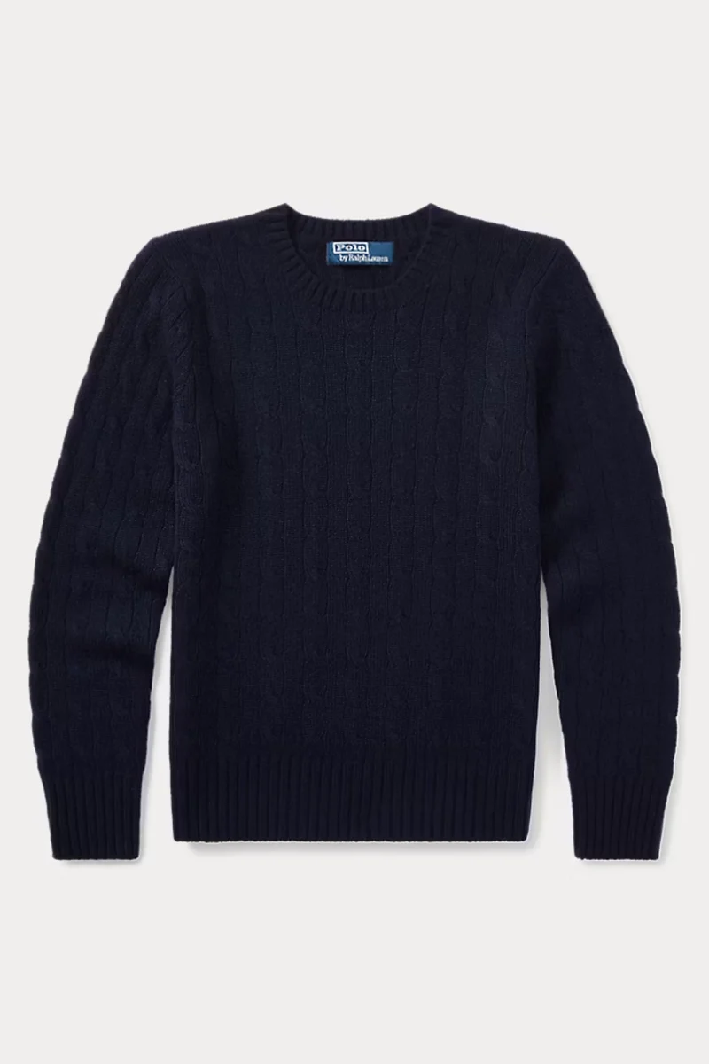 Rick | Cable-Knit Cashmere Jumper