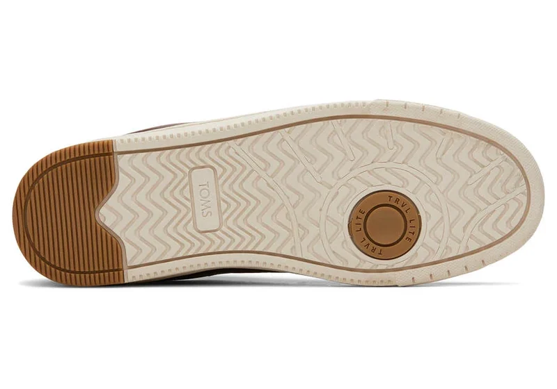 TOMS Herren-Trainer TRVL Lite 2.0 aus Leder – Chicory Brown