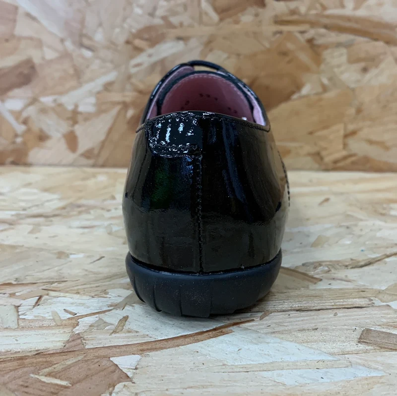 Petasil Emma-Lackschuh für Kinder – Schwarz