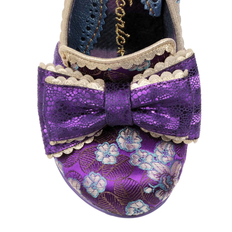 Irregular Choice Damen All The Time High Heel - Lila / Rosa