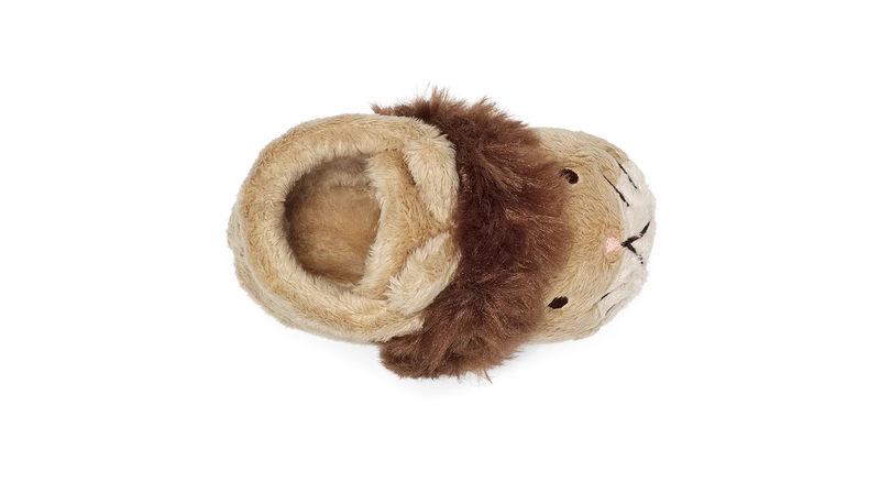 UGG Bixbee Lion Stuffie Hausschuhe für Kleinkinder – Sandschokolade