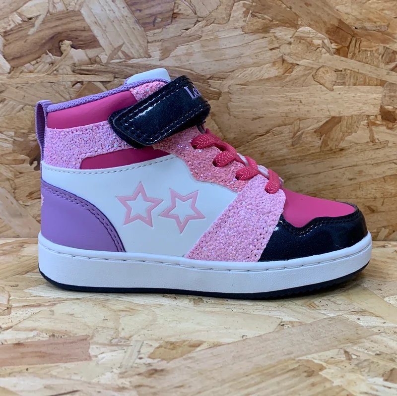 Lelli Kelly Anna High-Top-Trainer für Kinder – Weiß