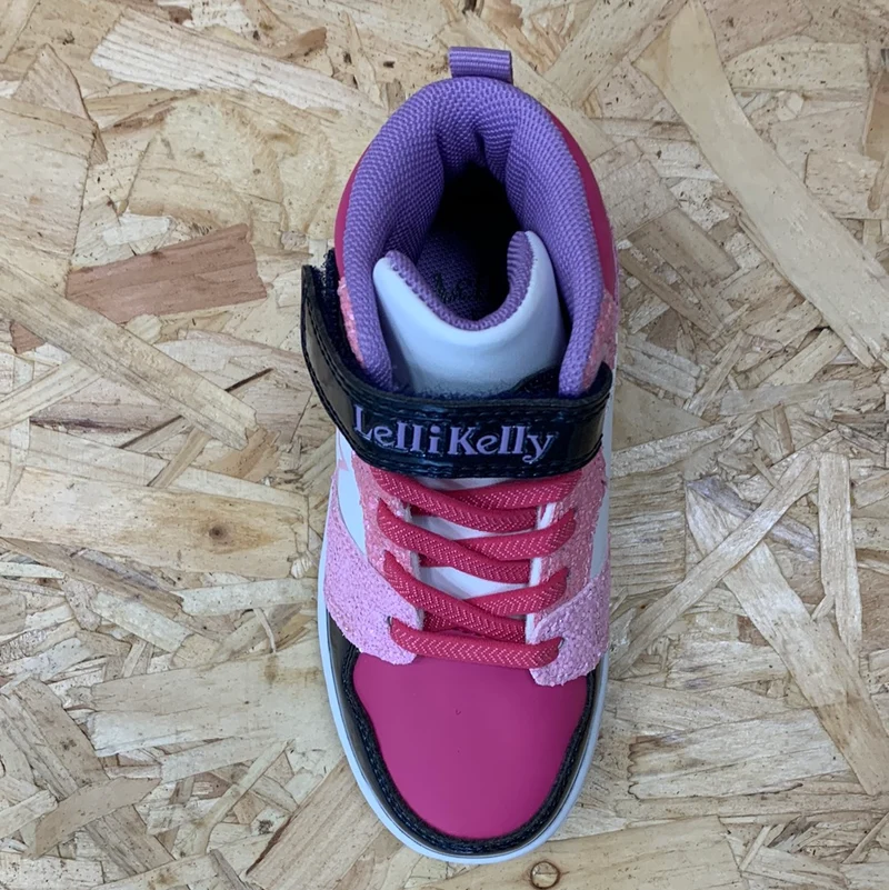 Lelli Kelly Anna High-Top-Trainer für Kinder – Weiß