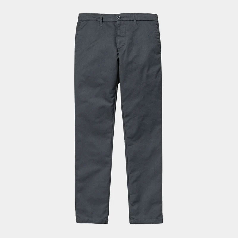 Carhartt WIP Herren-Sid-Hose – Blacksmith Rinsed
