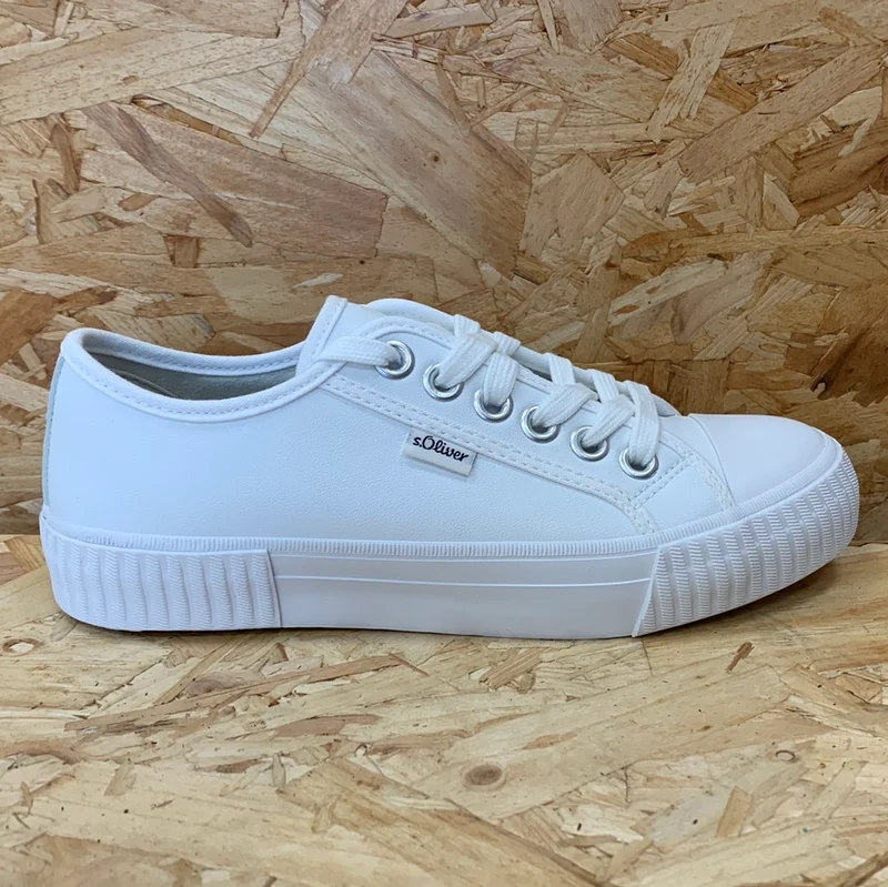 S. Oliver Damen Fashion Trainer – Weiß