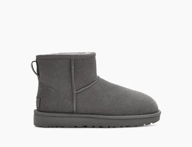 UGG Damen Classic Mini II Stiefel – Grau