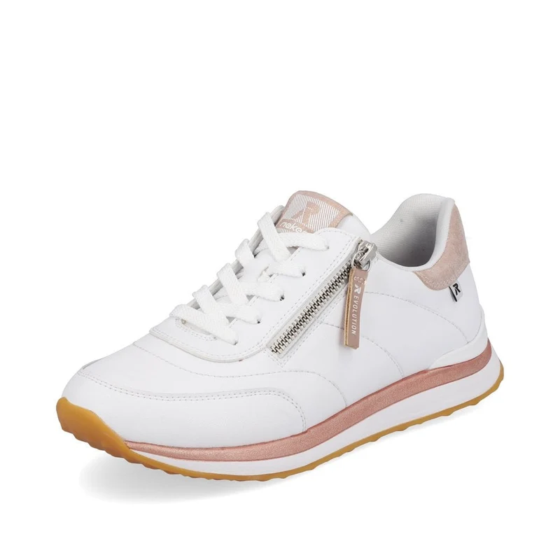 Rieker Damen Revolution Fashion Trainer – Weiß