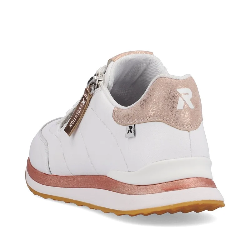Rieker Damen Revolution Fashion Trainer – Weiß