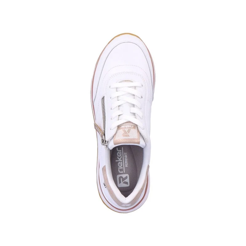 Rieker Damen Revolution Fashion Trainer – Weiß
